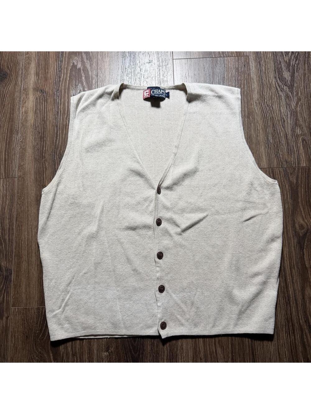 Vintage-style Chaps Ralph Lauren sweater vest